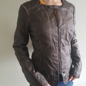 JouJou faux leather jacket